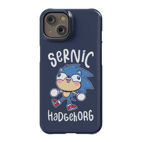 Derpy Sonic Sernic Hadgehorg Phone Case